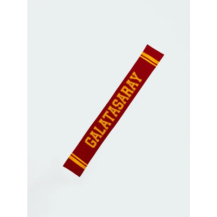 LCW ACCESSORIES Kirmizi Galatasary Baskılı Erkek Çocuk Atkı