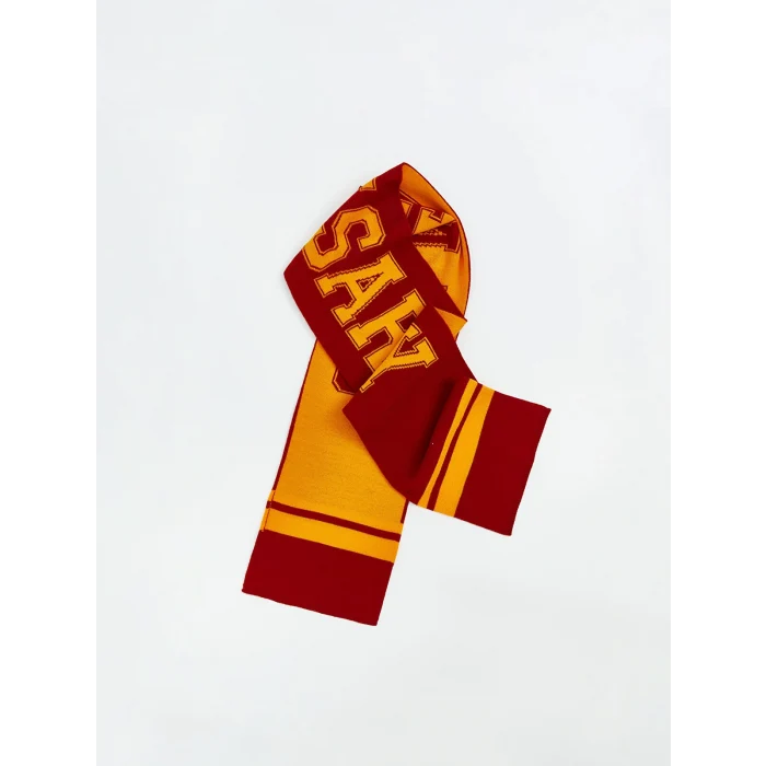 LCW ACCESSORIES Kirmizi Galatasary Baskılı Erkek Çocuk Atkı