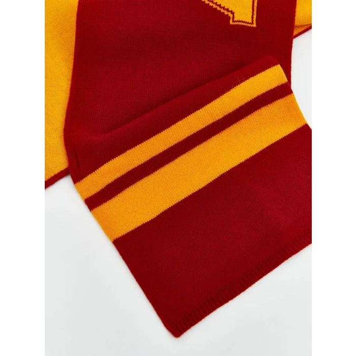 LCW ACCESSORIES Kirmizi Galatasary Baskılı Erkek Çocuk Atkı