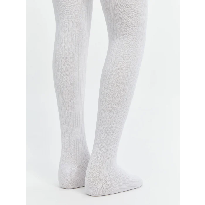 LCW Kids Siyah Basic Kız Çocuk Külotlu Çorap 2li