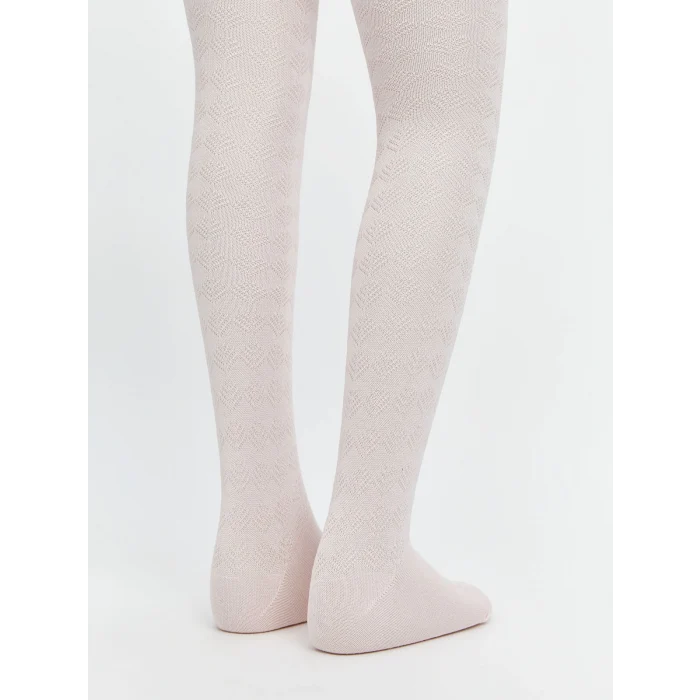 LCW Kids Ekru Kız Çocuk Külotlu Çorap 2li