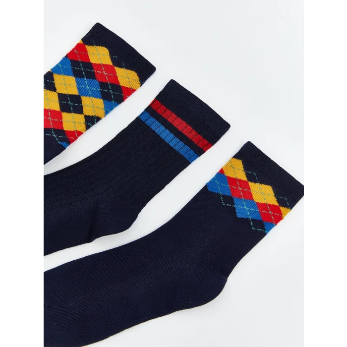 LCW Kids Karişik Desenli Erkek Çocuk Soket Çorap 5li