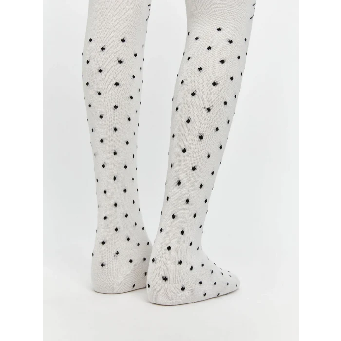 LCW Kids Ekru Kız Çocuk Külotlu Çorap 2li