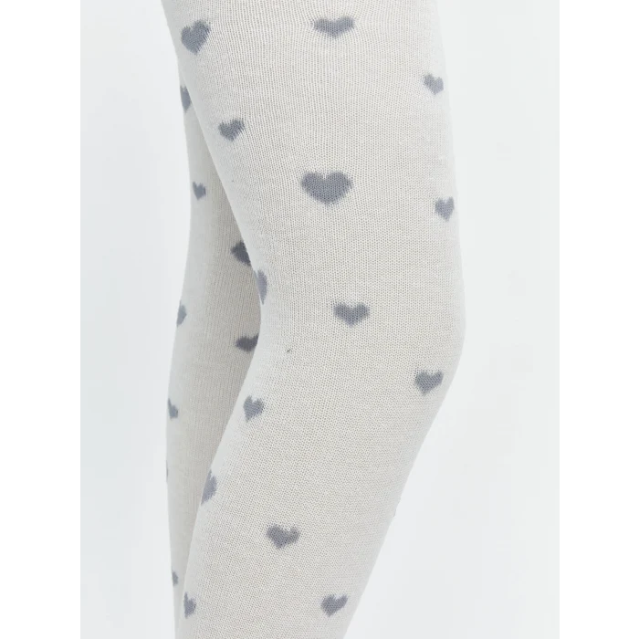 LCW Kids Ekru Kız Çocuk Külotlu Çorap 2li