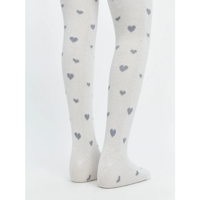 LCW Kids Ekru Kız Çocuk Külotlu Çorap 2li