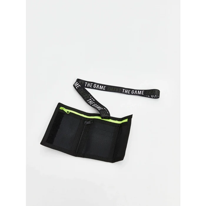 LCW ACCESSORIES Siyah Baskılı Erkek Çocuk Cüzdan