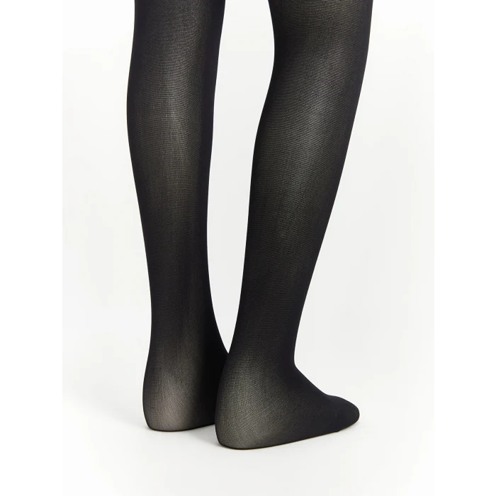 LCW Kids Siyah Kız Çocuk İnce Külotlu Çorap 2li