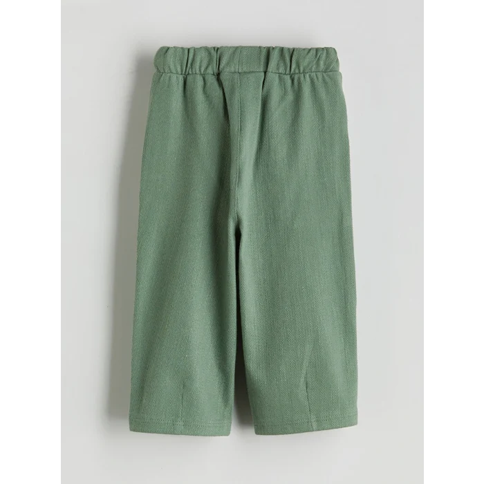 LCW baby Beyaz Bisiklet Yaka Erkek Bebek Tişört ve Şort 2li Takım