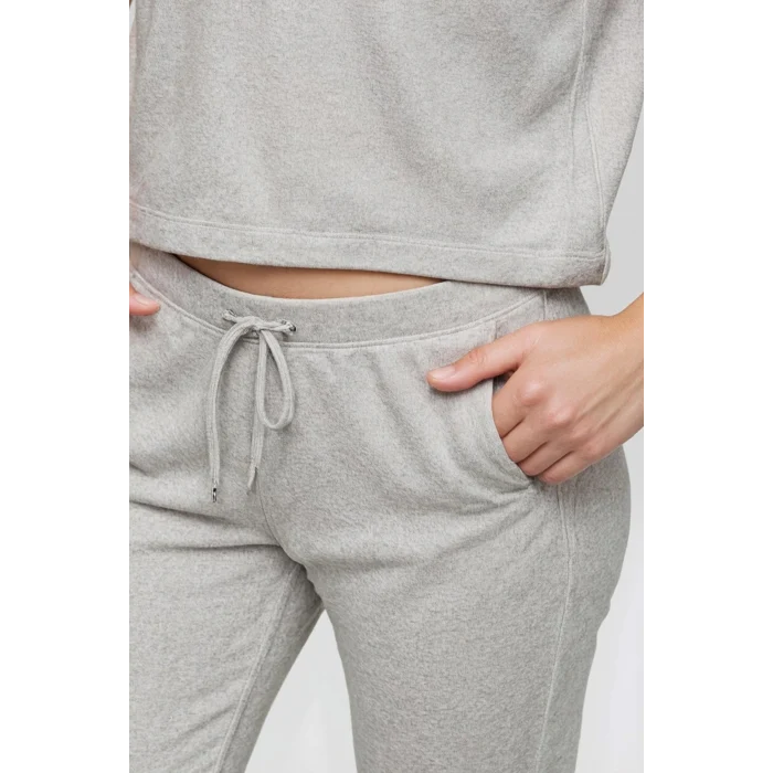 Defacto D8022 Gri Regular Fit Normal Kalıp Basic Düz İçi Kalın Polarlı Eşofman Takımı