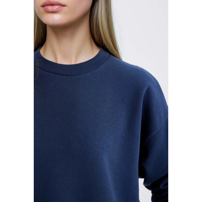 Defacto D8022 Lacivert Regular Fit Normal Kalıp Basic İçi Kalın Polarlı Eşofman Takımı