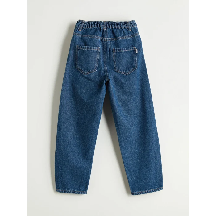 LCW Kids Indigo Baggy Fit Erkek Çocuk Jean Pantolon