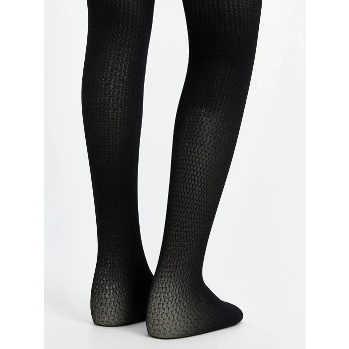 LCW Kids Siyah Kız Çocuk İnce Külotlu Çorap 2li