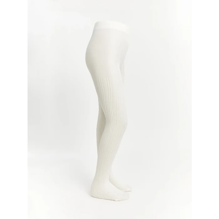 LCW Kids Ekru Kız Çocuk İnce Külotlu Çorap 2li