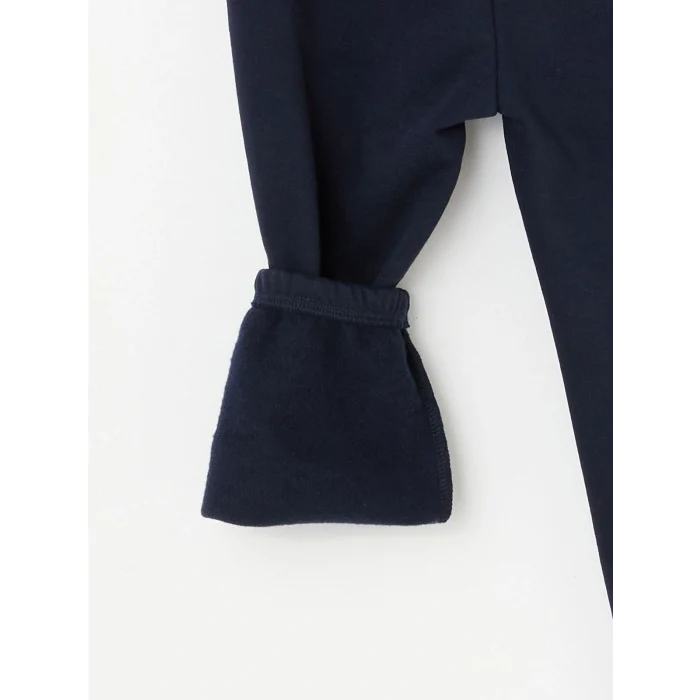 LCW Kids Indigo Beli Lastikli Basic Kalın Erkek Çocuk Jogger Eşofman Altı