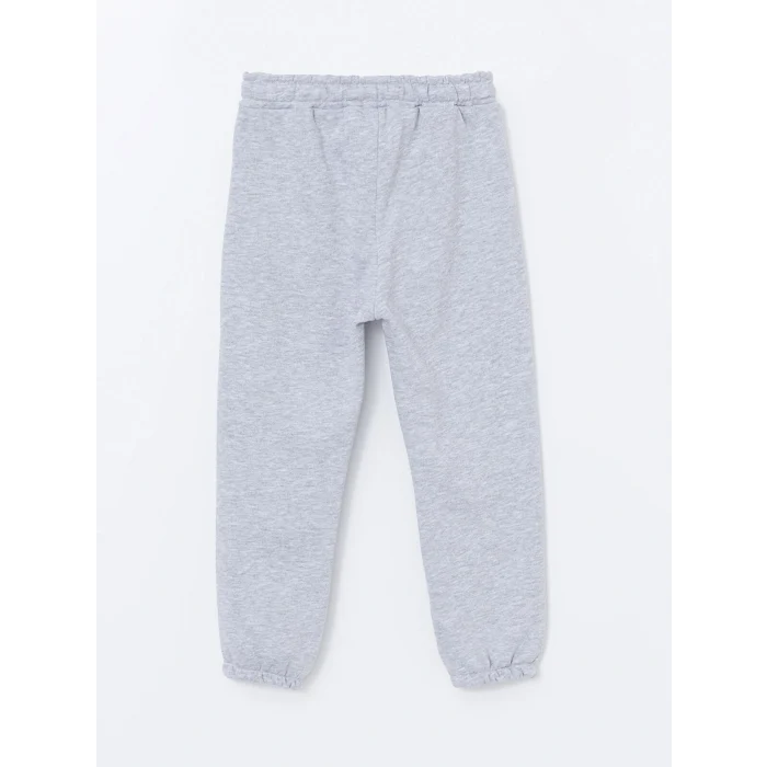LCW Kids Gri Beli Lastikli Basic Kalın Erkek Çocuk Jogger Eşofman Altı