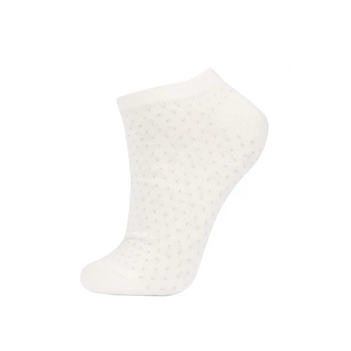 Defacto Z7555 Çok Renkli Kadın 5li Pamuklu Patik Çorap