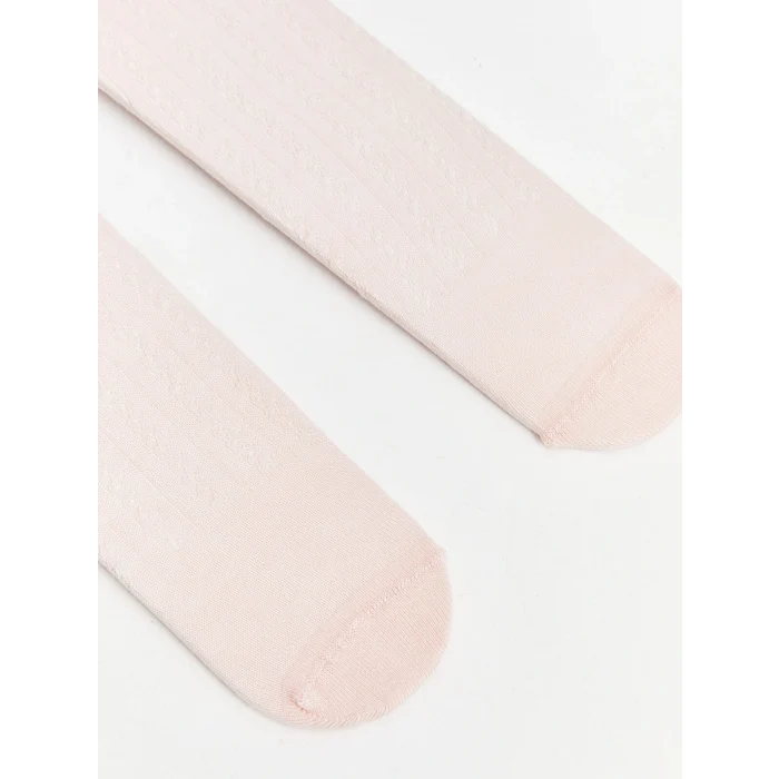 LCW baby Pembe Kız Bebek Külotlu Çorap 2li