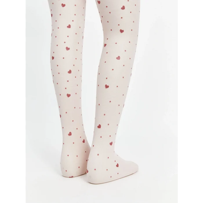 LCW Kids Ekru Kız Çocuk İnce Külotlu Çorap 2li