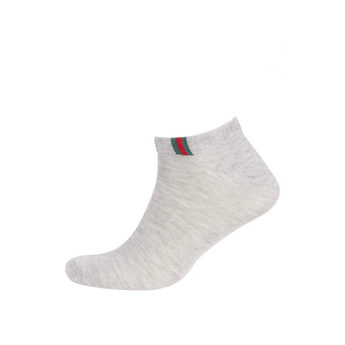 Defacto A6147 Çok Renkli Erkek 5li Pamuklu Patik Çorap