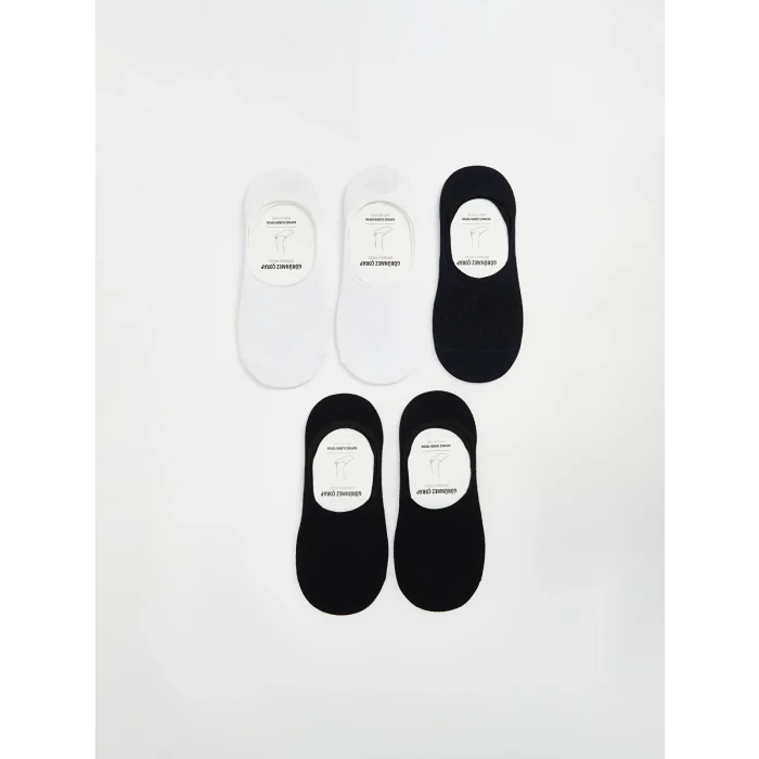 LCW ACCESSORIES Karişik Bambu Erkek Babet Çorap 5li