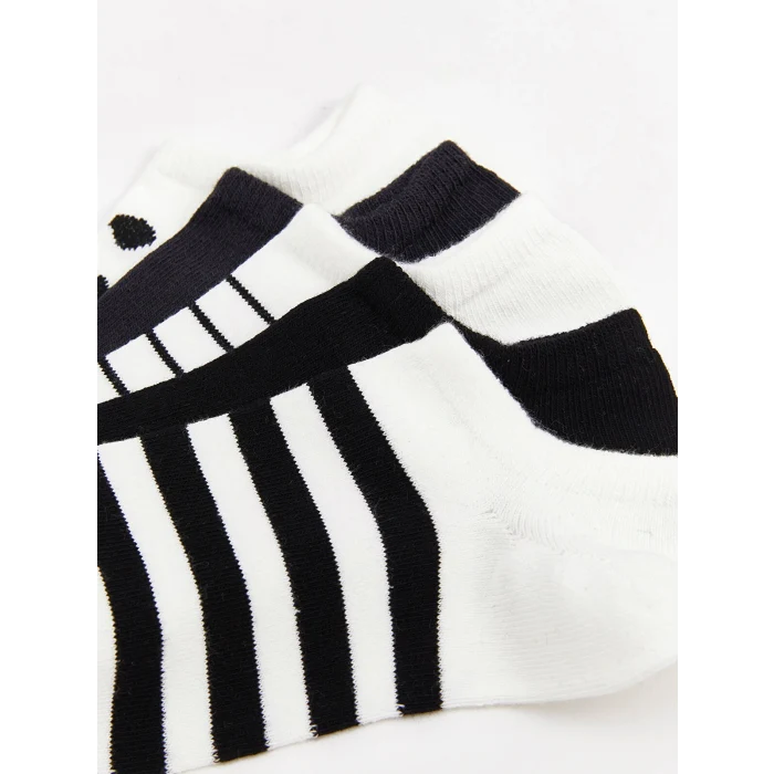 LCW DREAM Ekru Desenli Kadın Patik Çorap 5 li