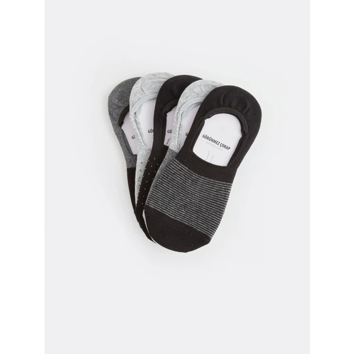 LCW ACCESSORIES Karişik Desenli Erkek Babet Çorap 5li