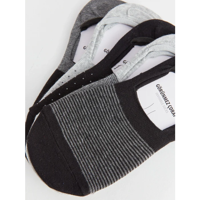 LCW ACCESSORIES Karişik Desenli Erkek Babet Çorap 5li