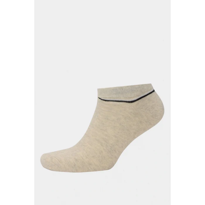 Defacto D9967 Çok Renkli Erkek 5li Pamuklu Patik Çorap