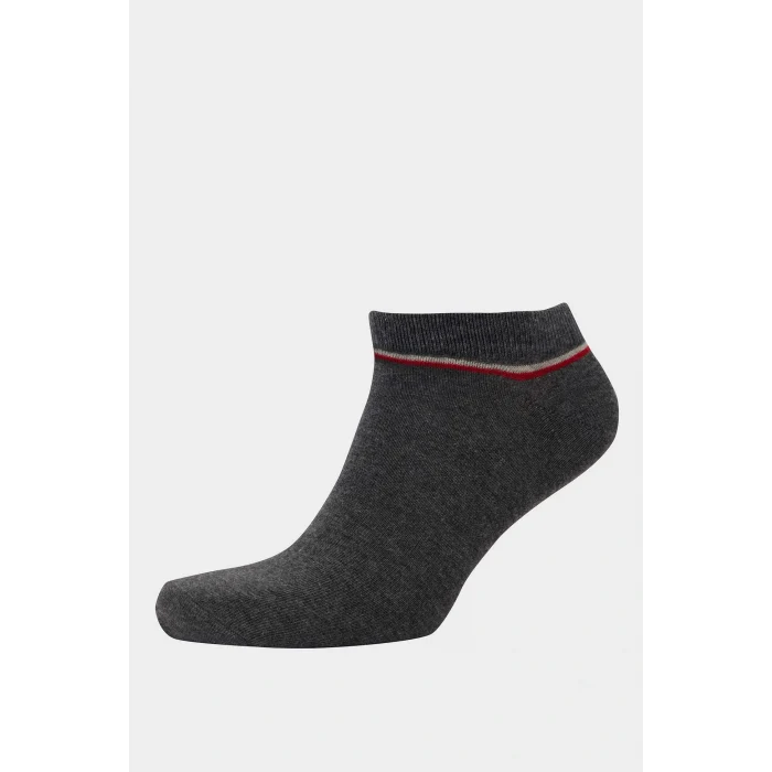 Defacto D9967 Çok Renkli Erkek 5li Pamuklu Patik Çorap