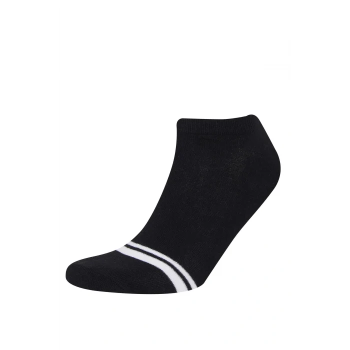 Defacto D9973 Çok Renkli Erkek 5li Pamuklu Patik Çorap