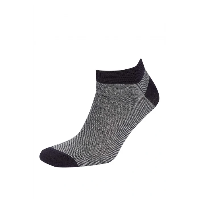 Defacto N1030 Çok Renkli Erkek 5li Pamuklu Patik Çorap