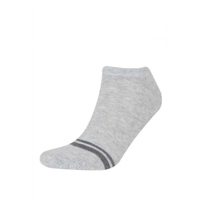 Defacto D9973 Çok Renkli Erkek 5li Pamuklu Patik Çorap