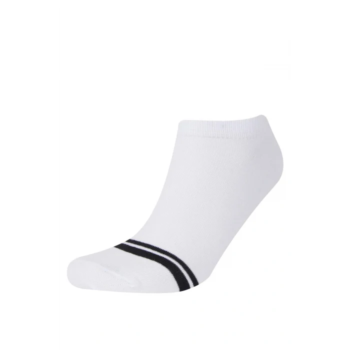 Defacto D9973 Çok Renkli Erkek 5li Pamuklu Patik Çorap