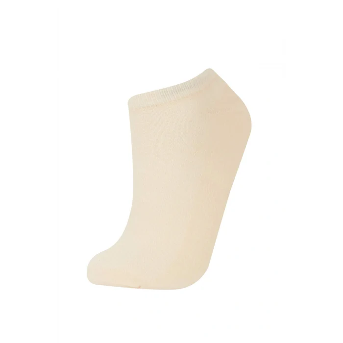 Defacto E2128 Çok Renkli Kadın 5li Pamuklu Patik Çorap