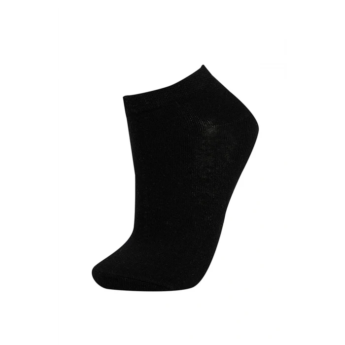 Defacto V5122 Çok Renkli Kadın 5li Pamuklu Patik Çorap