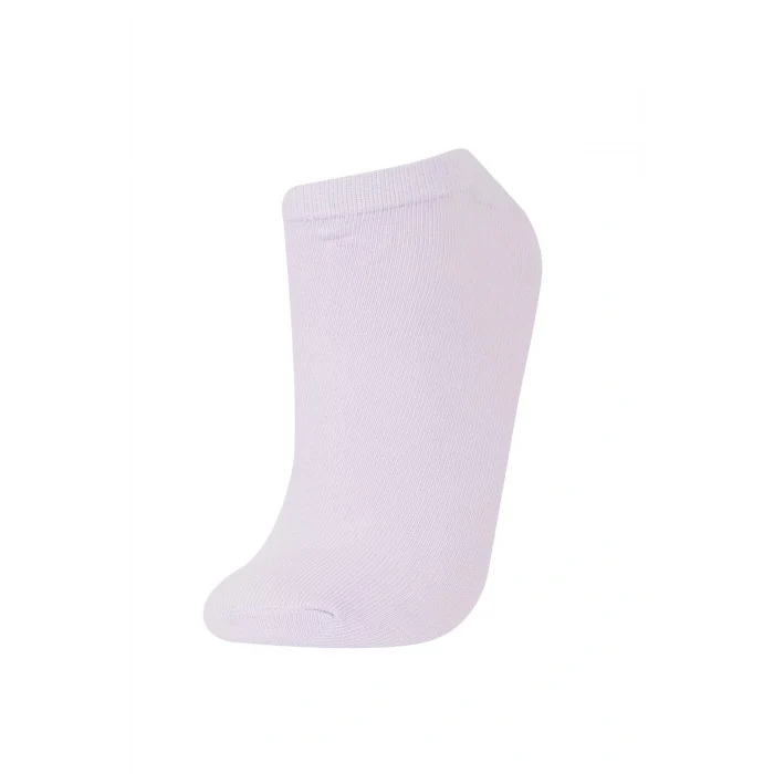 Defacto E2112 Çok Renkli Kadın 7li Pamuklu Patik Çorap