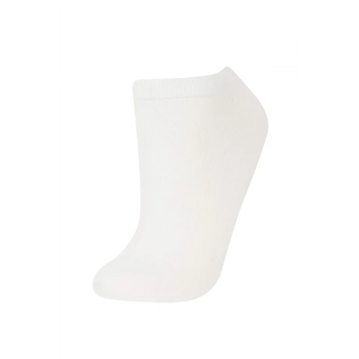 Defacto E2112 Çok Renkli Kadın 7li Pamuklu Patik Çorap