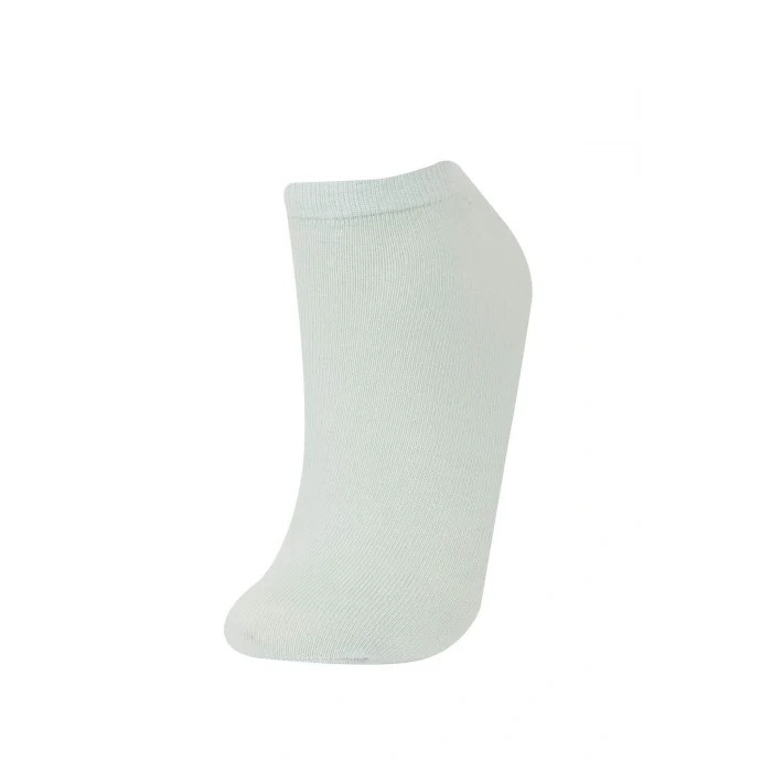 Defacto E2112 Çok Renkli Kadın 7li Pamuklu Patik Çorap