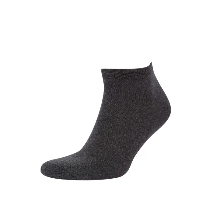 Defacto K4600 Gri Erkek 7li Kısa Çorap