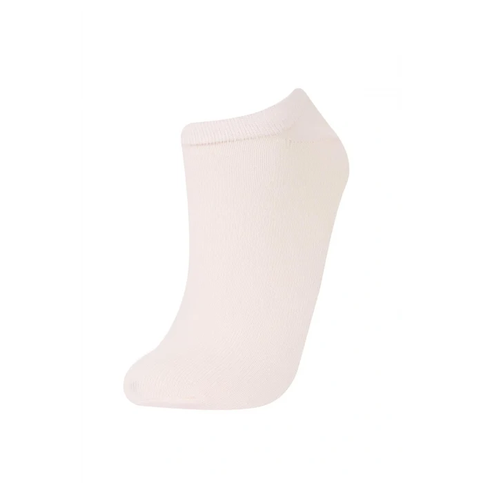 Defacto E2112 Çok Renkli Kadın 7li Pamuklu Patik Çorap