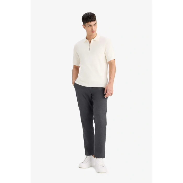 Defacto B8577AXAR138 Antrasit Jogger Fit Düz Paça Pantolon