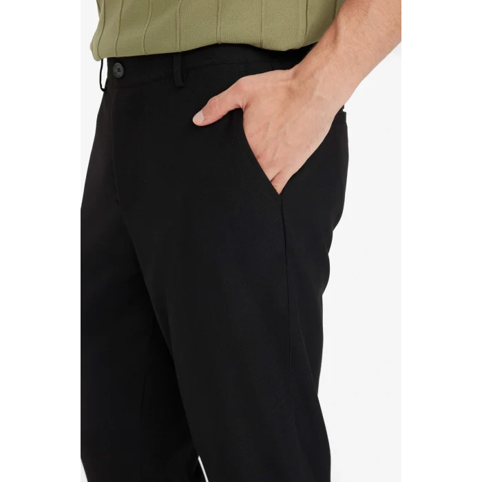 Defacto B8577AXBK27 Siyah Jogger Fit Düz Paça Pantolon