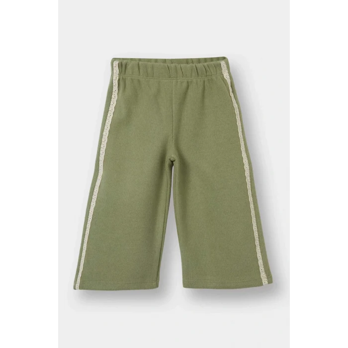 Defacto G0081A5KH461 Haki Kız Bebek 2li Takım Sweatshirt Eşofman Altı