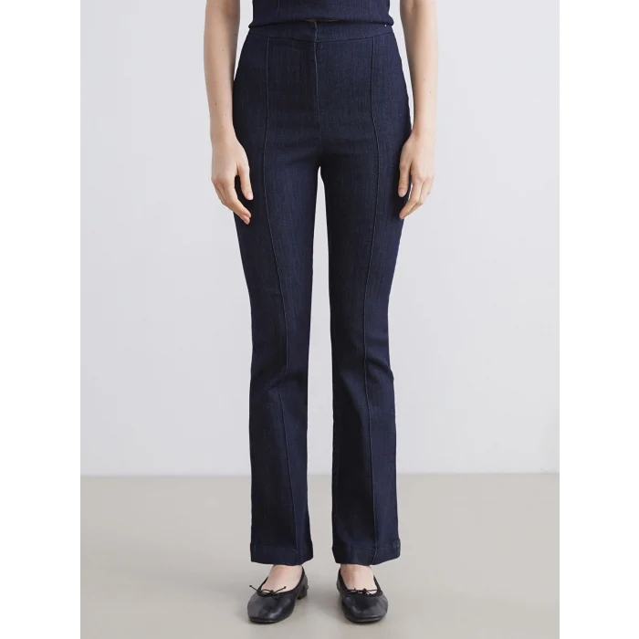 LCW Vision Indigo Flare Kadın Jean Pantolon