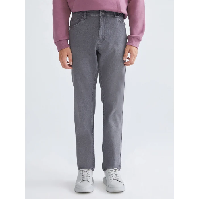LCW Jeans Gri 750 Slim Fit Erkek Jean Pantolon