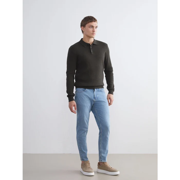 LCW Jeans Indigo 730 Havuç Kalıp Erkek Jean Pantolon