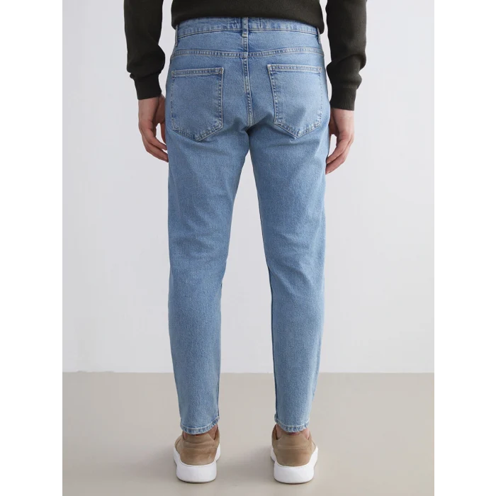 LCW Jeans Indigo 730 Havuç Kalıp Erkek Jean Pantolon
