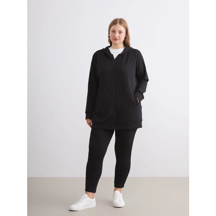 LCW Grace Siyah Beli Lastikli Havuç Kesim Kadın Pantolon