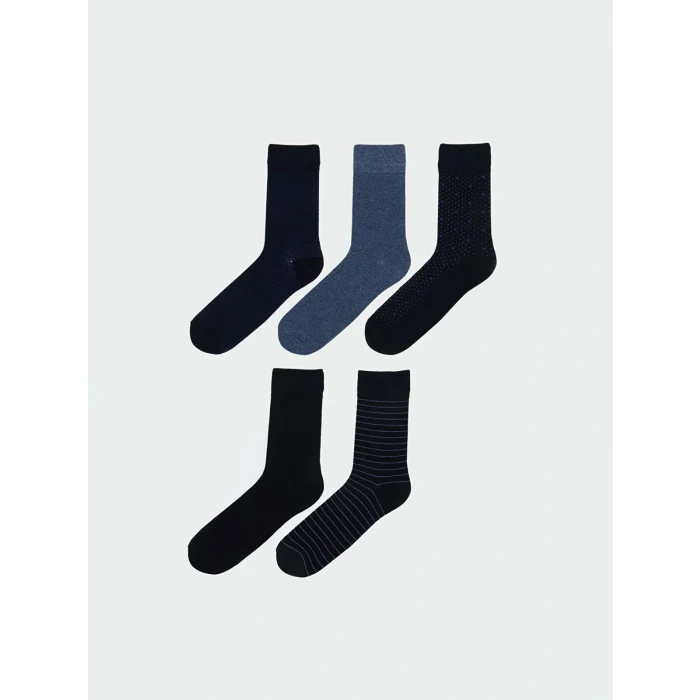 LCW ACCESSORIES Karişik Çizgili Erkek Soket Çorap 5li