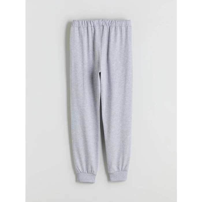 LCW Kids Gri Beli Lastikli Erkek Çocuk Jogger Eşofman Altı